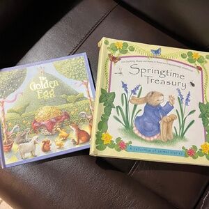 Set of springtime children’s books